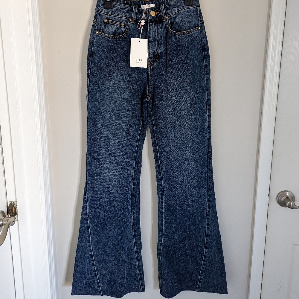 NWT flare leg CO jeans